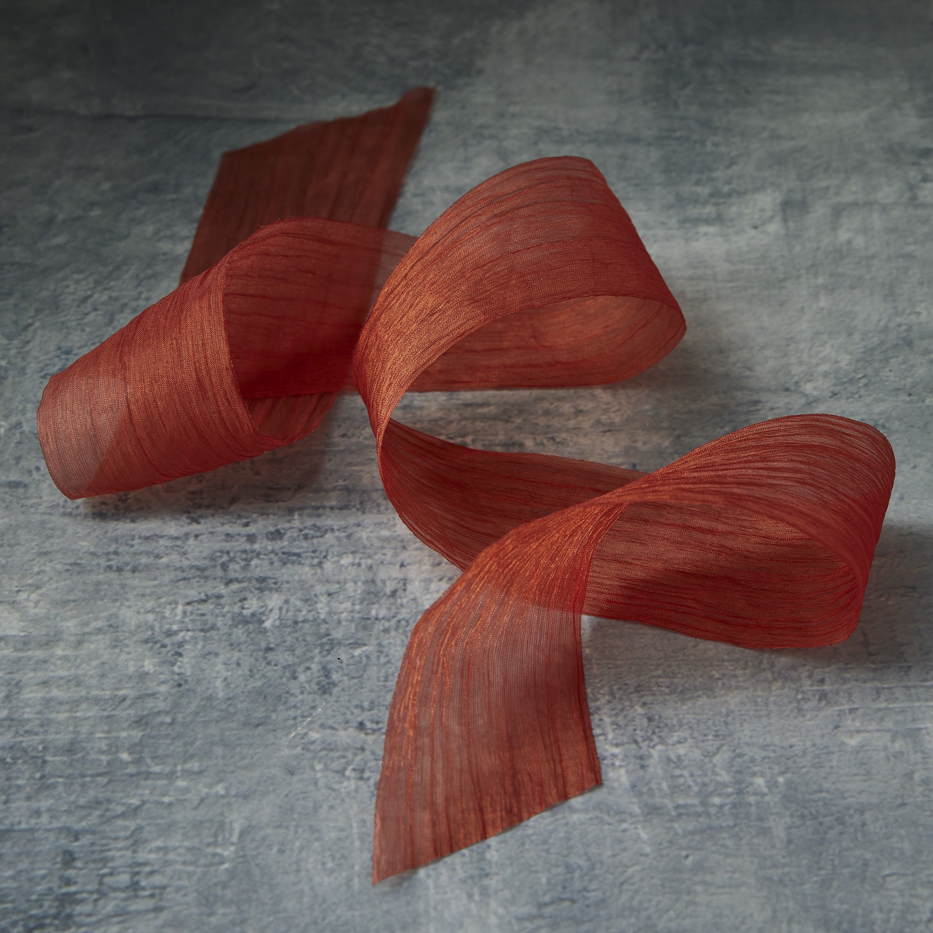 slide 2 of 2, 1.5" X 3yd. Crinkle Sheer Cut Edge Ribbon By Celebrate It, 1.5 in x 3 yd