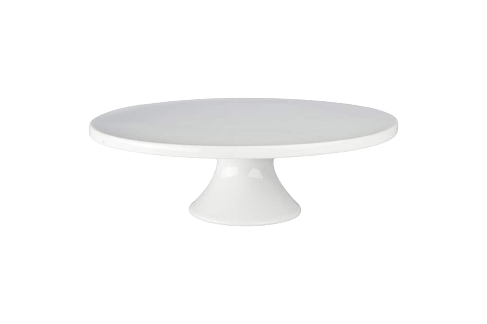 slide 1 of 1, BIA Cordon Bleu Round Cake Stand - White, 1 ct