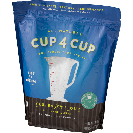 slide 3 of 8, Cup4Cup Gluten Free Flour, 1 ct