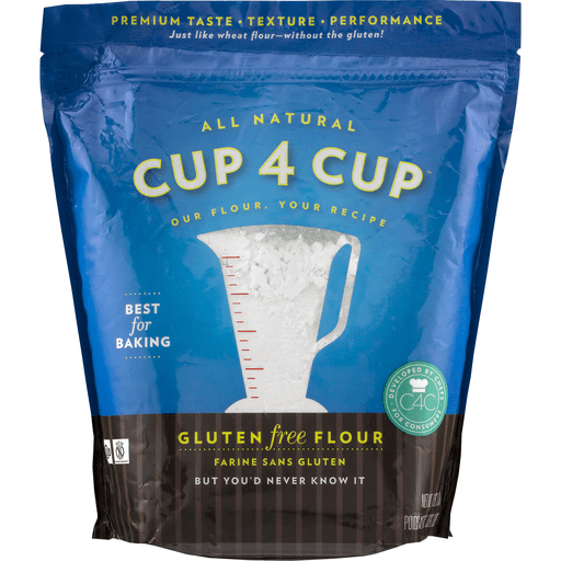 slide 4 of 8, Cup4Cup Gluten Free Flour, 1 ct