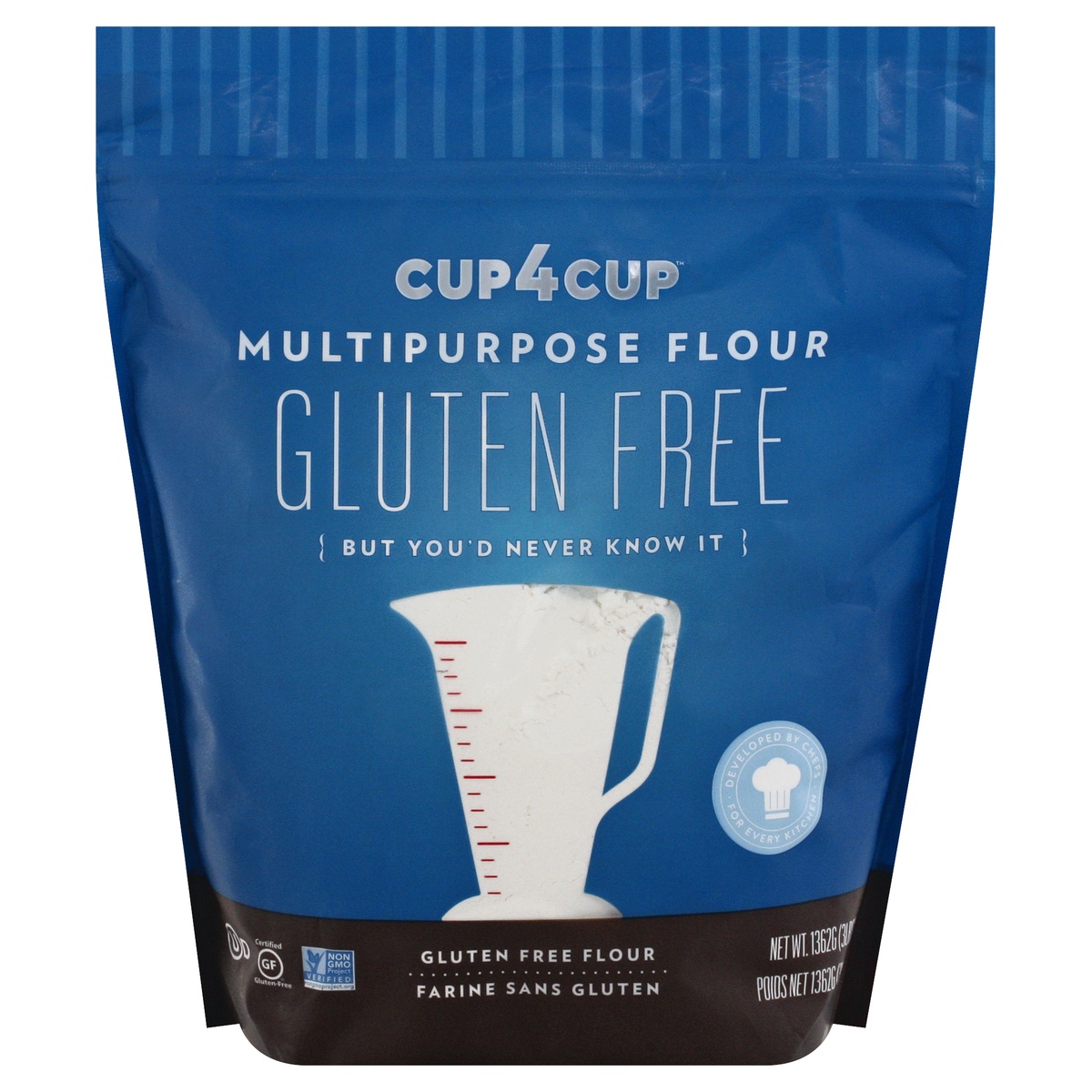 slide 1 of 1, Cup4Cup Gluten Free Multipurpose Flour 1326 gr, 1326 gr