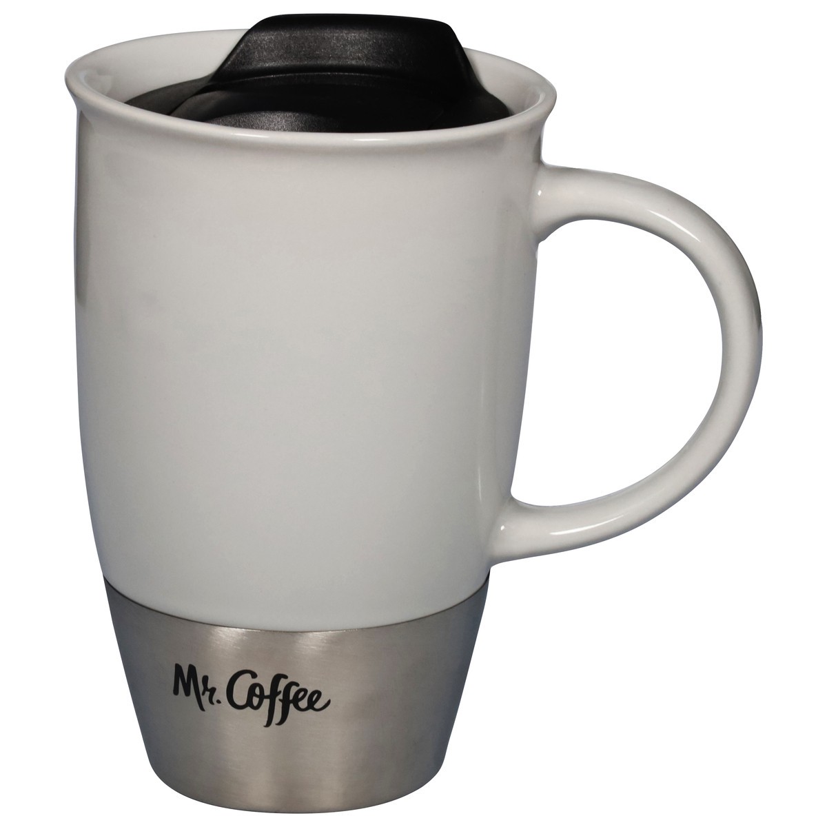 slide 5 of 11, Gibson Home 14 Ounce Coupleton Stoneware Travel Mug 1 ea, 14 oz