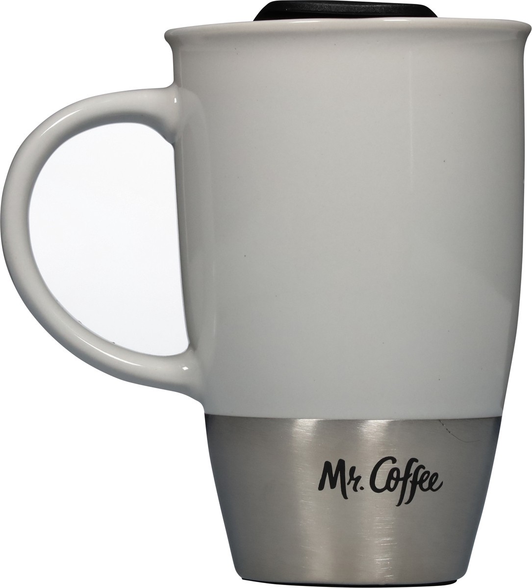 slide 7 of 11, Gibson Home 14 Ounce Coupleton Stoneware Travel Mug 1 ea, 14 oz