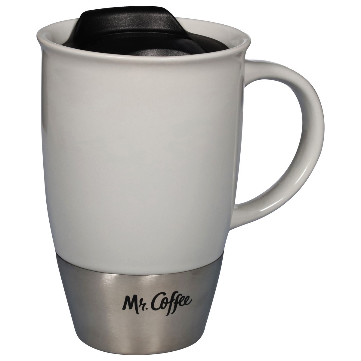 slide 3 of 11, Gibson Home 14 Ounce Coupleton Stoneware Travel Mug 1 ea, 14 oz