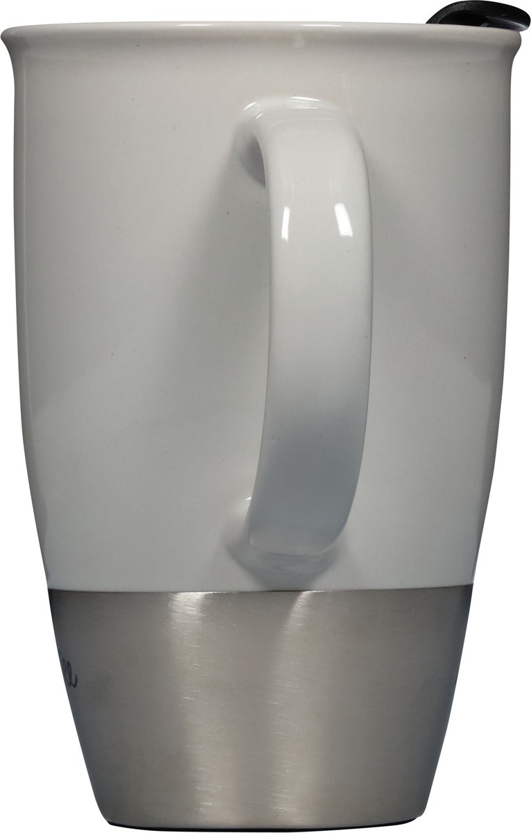 slide 4 of 11, Gibson Home 14 Ounce Coupleton Stoneware Travel Mug 1 ea, 14 oz