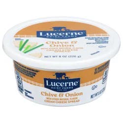 Lucerne Dairy Farms Lucerne Cream Cheese Spread - 8 oz