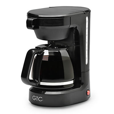 slide 1 of 1, GTC 12-Cup Coffee Maker, Black, 1 ct