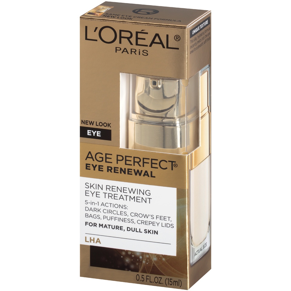slide 4 of 8, L'Oréal Age Perfect Eye Renewal Cream, 0.5 fl oz