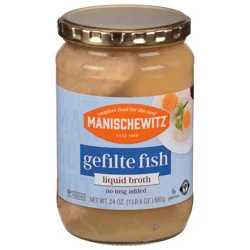 Manischewitz Gefilte Fish In Liquid Broth
