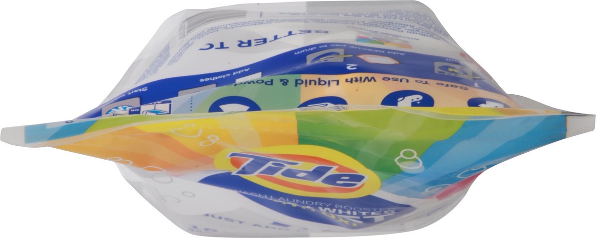 slide 2 of 13, Tide In-Wash Brights + Whites Laundry Booster 18 Packs - 14 oz, 18 ct