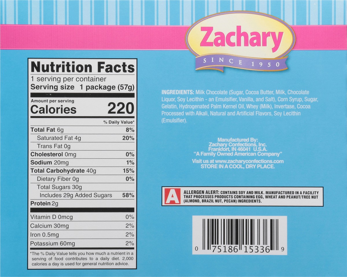 slide 5 of 14, Zachary Easter Bunny Headquarters Candy 2 oz, 2 oz