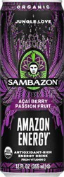 Sambazon Amazing Energy Acai Berry Passionfruit - 12 fl oz