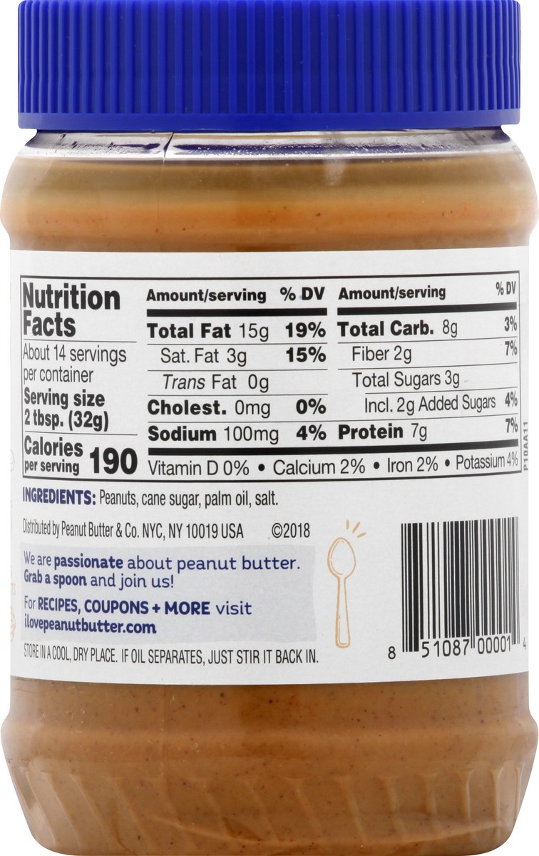 slide 3 of 8, Peanut Butter & Co. Smooth Operator Peanut Butter Spread 16 oz. Jar, 16 oz