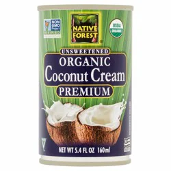 Native Forest Premium Unsweetened Organic Coconut Cream
