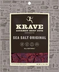 Krave Gourmet Sea Salt Original Beef Cuts - 2.7 oz