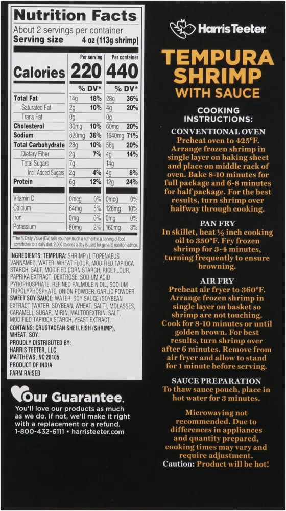 slide 3 of 4, Harris Teeter® Tempura Shrimp with Sauce, 9 oz