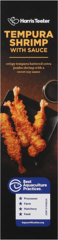 slide 2 of 4, Harris Teeter® Tempura Shrimp with Sauce, 9 oz