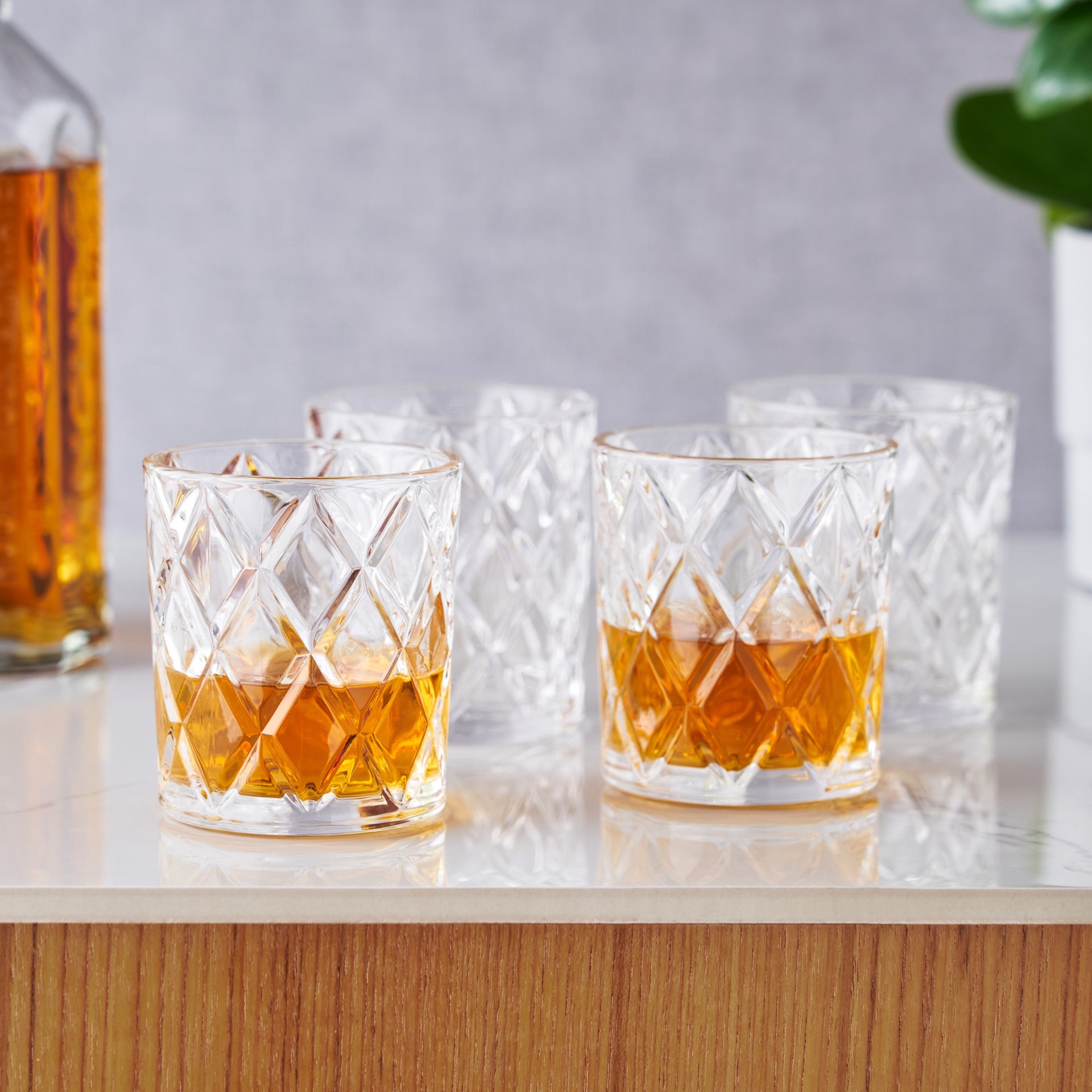 slide 3 of 5, True 11 Ounce Scotch Tumbler Glasses 4 ea, 1 ct