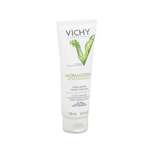 slide 1 of 1, Vichy Laboratories Vichy Normaderm Acne-Prone Skin Daily Gentle Cream Cleanser, 4.2 fl oz; 125 ml