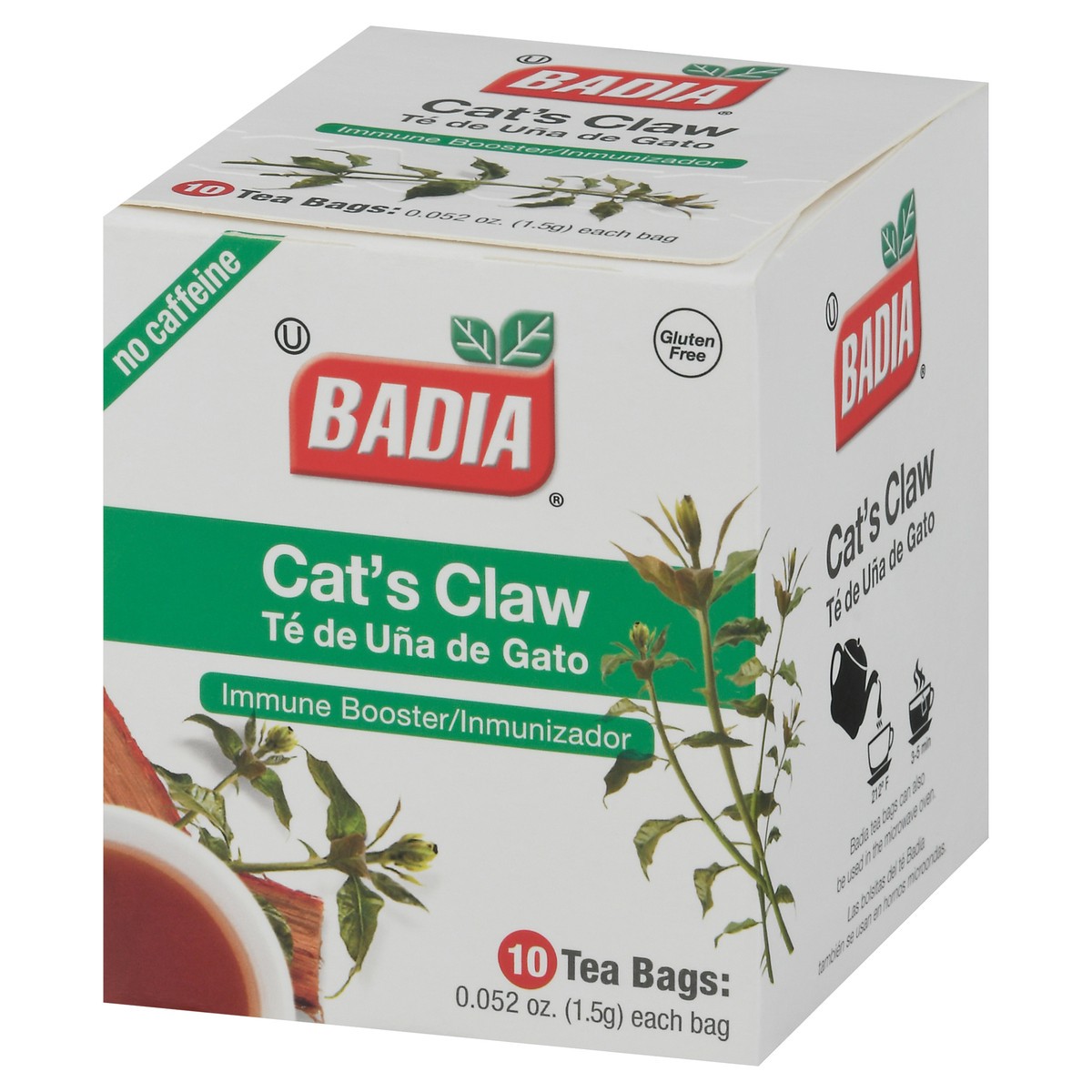 slide 5 of 13, Badia Cat's Claw 10 Tea Bags, 10 ct