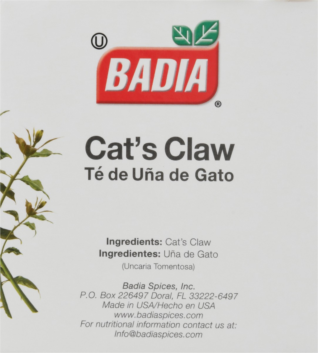 slide 8 of 13, Badia Cat's Claw 10 Tea Bags, 10 ct