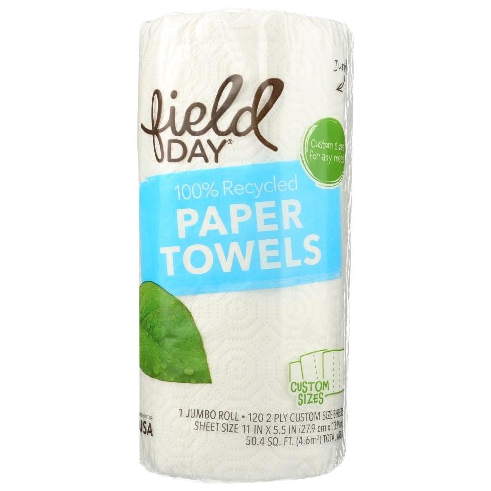 slide 1 of 1, Field Day Custom Size Paper Towel, 120 ct