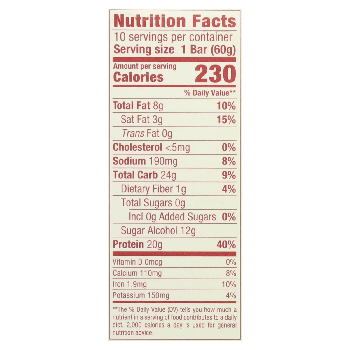 slide 8 of 12, think! Chocolate Fudge High Protein Bars 10 - 2.1 oz Bars, 10 ct