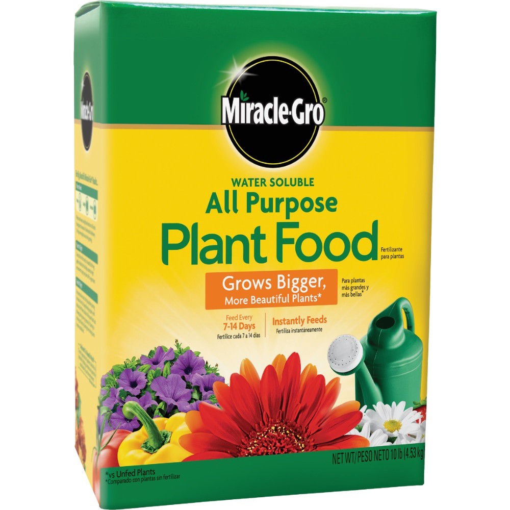 slide 1 of 1, Miracle-Gro Water Soluble All-Purpose Plant Food - 10 Pound, 10 lb