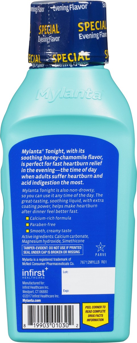 slide 4 of 9, Mylanta Tonight Maximum Strength Honey-Chamomile Liquid - 12oz, 12 oz