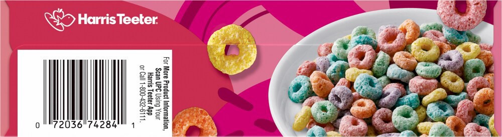 slide 4 of 6, Harris Teeter® Rainbow O's Cereal, 12.2 oz