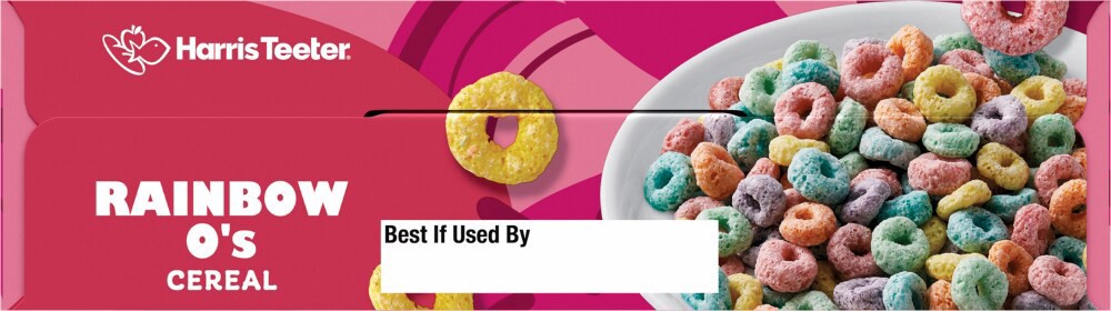 slide 3 of 6, Harris Teeter® Rainbow O's Cereal, 12.2 oz