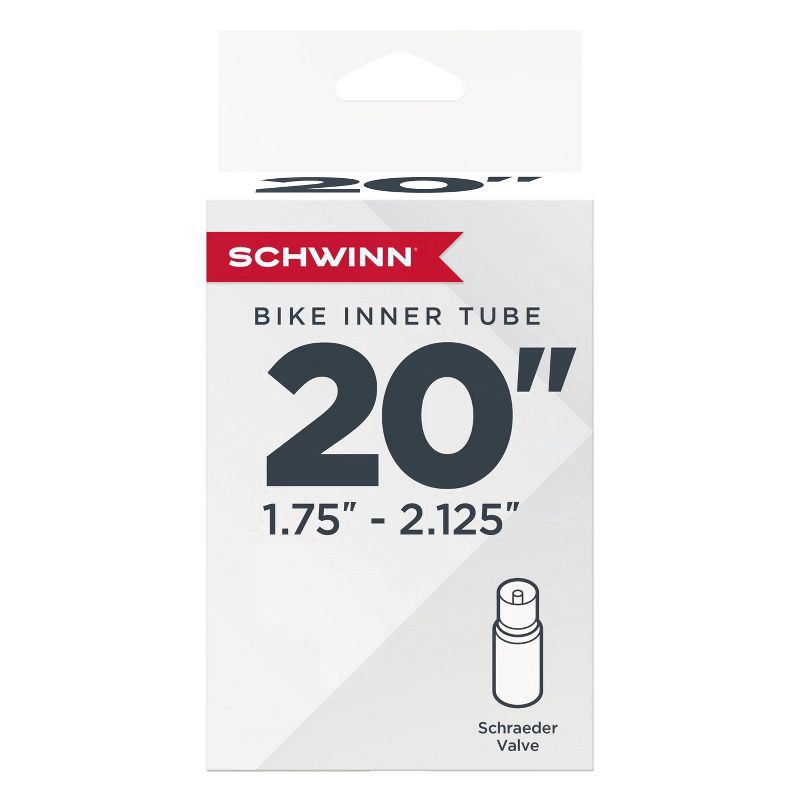 slide 1 of 5, Schwinn 20" Bike Tire Tube, 20 in