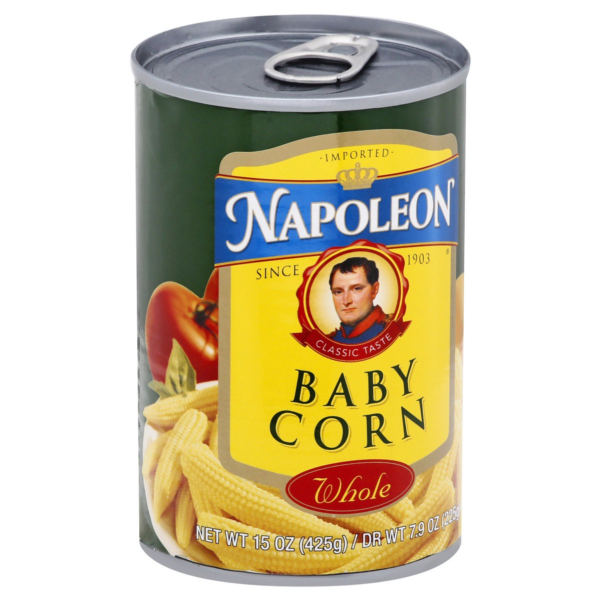slide 2 of 9, Napoleon Whole Baby Corn 15 oz, 15 oz