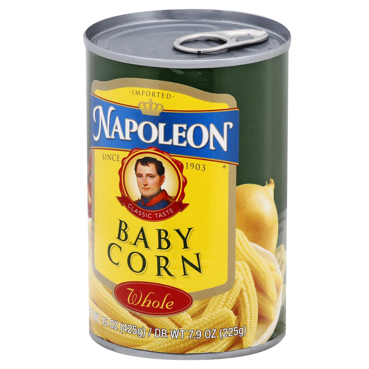slide 3 of 9, Napoleon Whole Baby Corn 15 oz, 15 oz