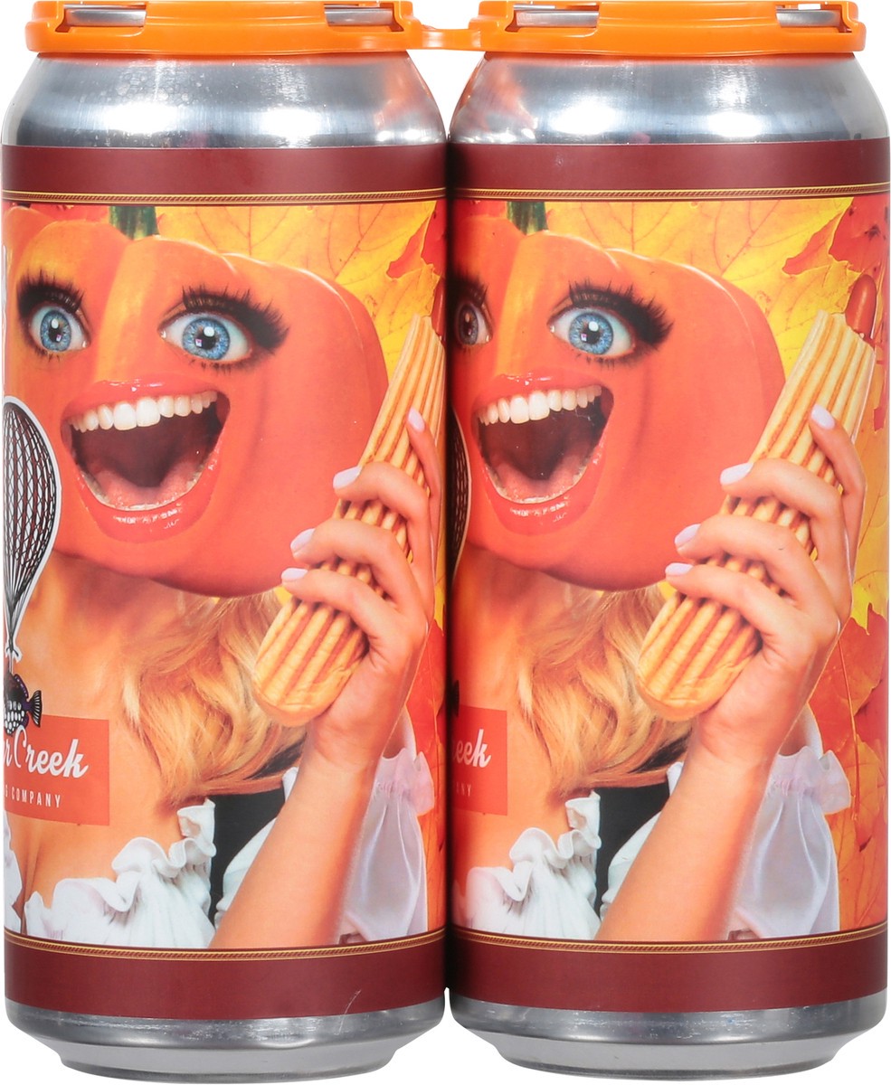 slide 6 of 9, Sugar Creek Brewing Company German Pumpkin Ale Pumpkin Blaster Beer 4 - 1 pt Cans, 4 ct; 16 oz
