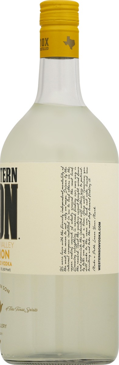 slide 5 of 10, Western Son Vodka Lemon, 1 ct