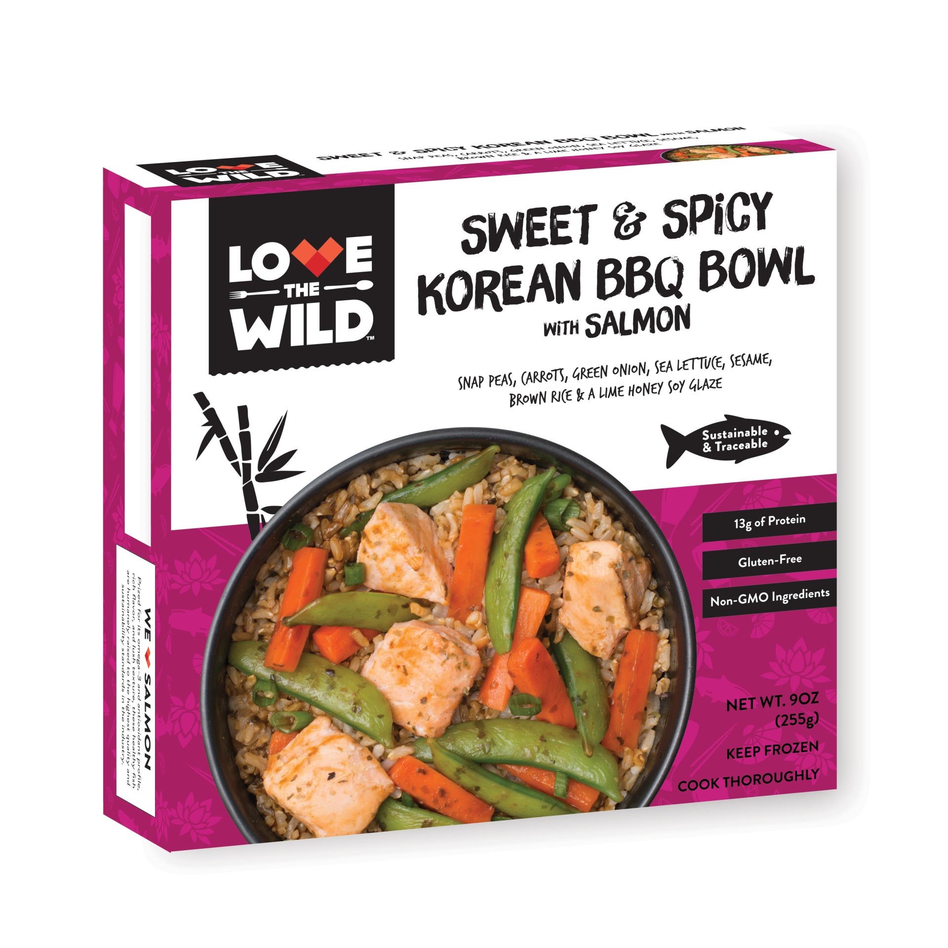 slide 1 of 1, Love the Wild Sweet & Spicy Korean Bbq Bowl, 9 oz