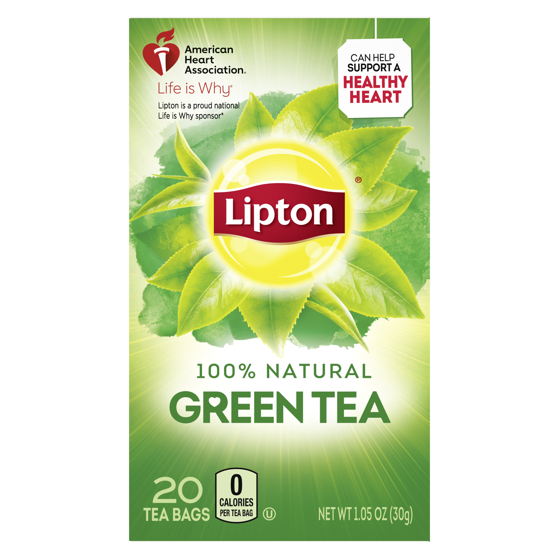 slide 4 of 4, Lipton Green Tea, 20 ct