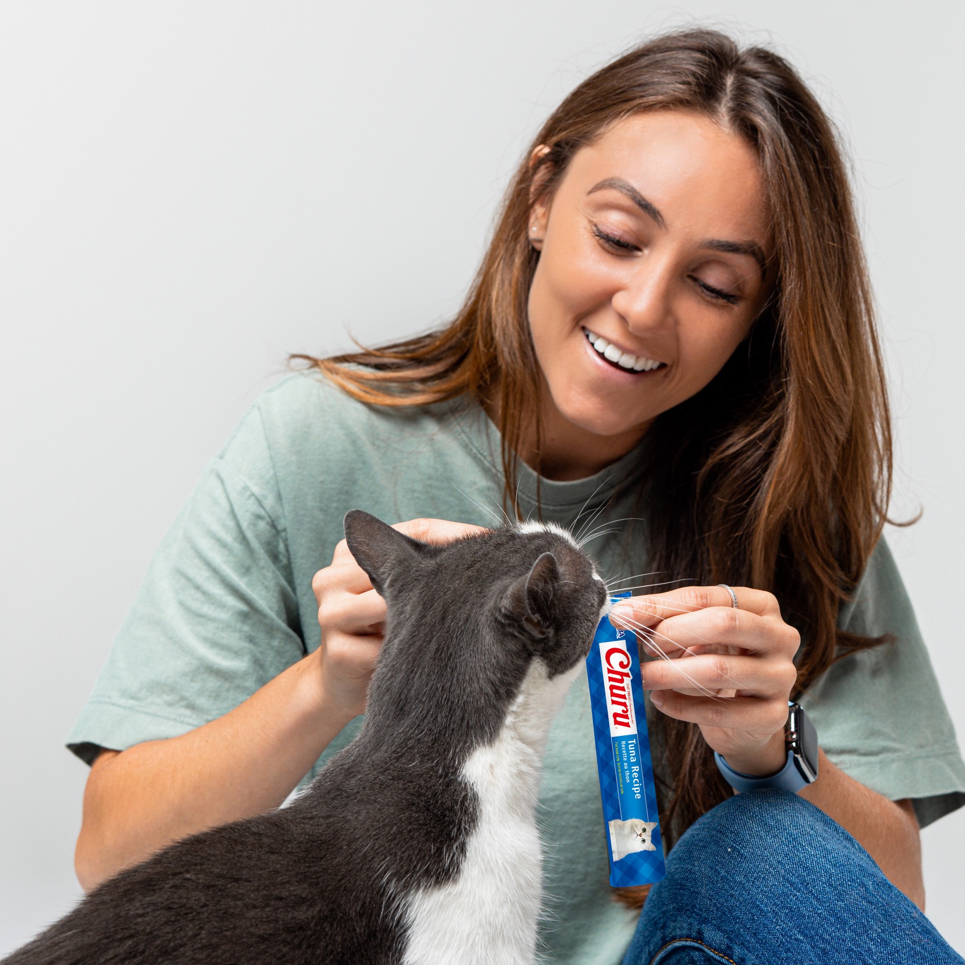 slide 4 of 9, Inaba Treat Cat Churu 20C, 10 oz