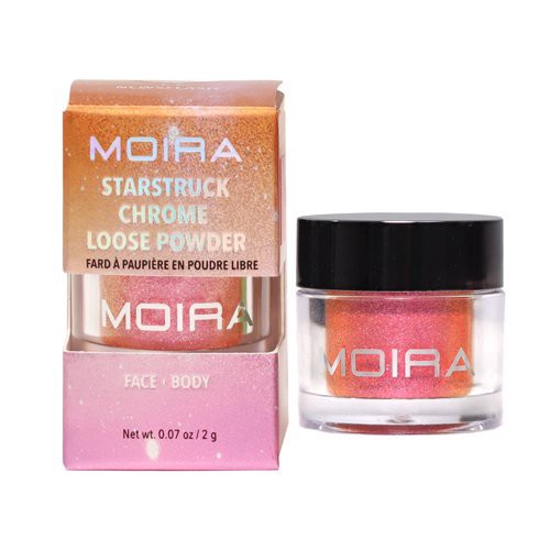 slide 1 of 1, Moira Starstruck Chrome Loose Powder - Newsflash, 1 ct