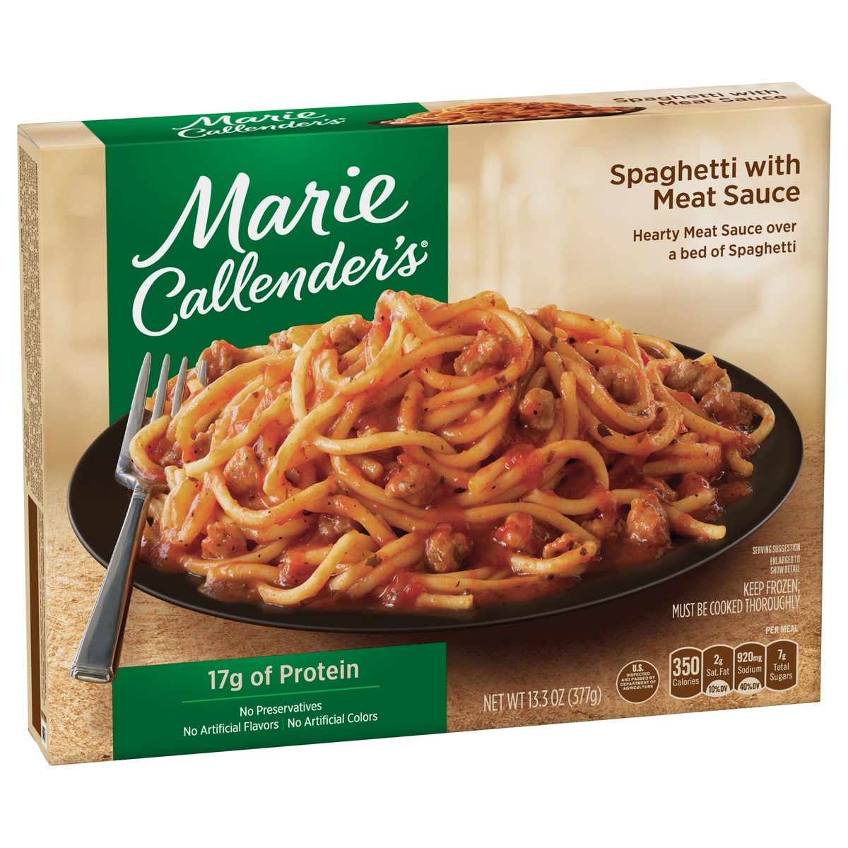 slide 2 of 10, Marie Callender's Spaghetti With Meat Sauce, 15 oz