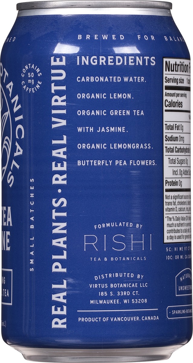 slide 6 of 13, Rishi Blue Jasmine Sparkling Tea, 12 oz