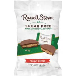 Russell Stover® Sugar Free Peanut Butter Cups Candy Bag