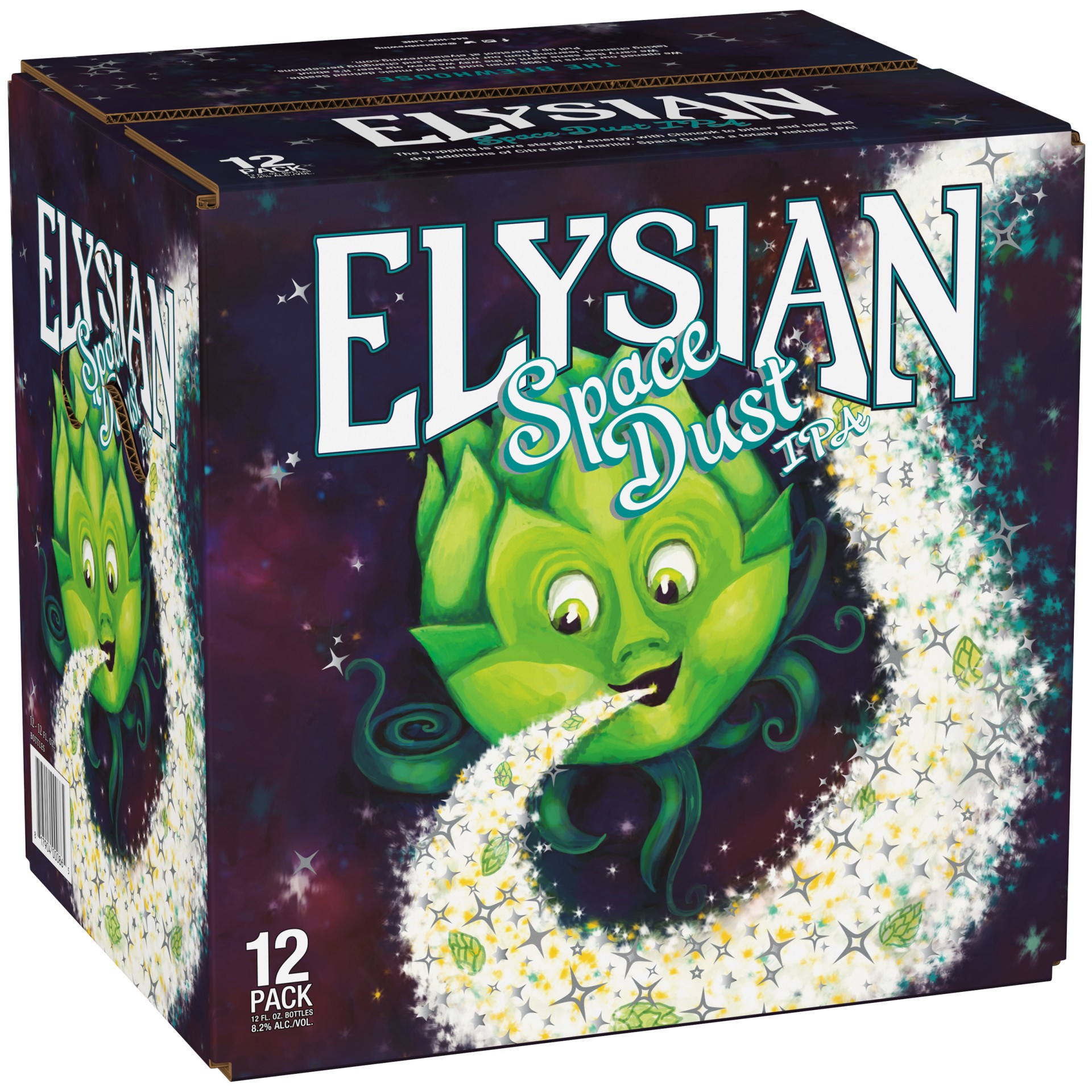 slide 1 of 5, Elysian Space Dust IPA Craft Beer, India Pale Ale, 12 Pack Beer, 12 FL OZ Bottles, 12 ct; 12 oz