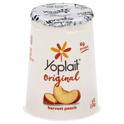 Yoplait Original Harvest Peach Yogurt