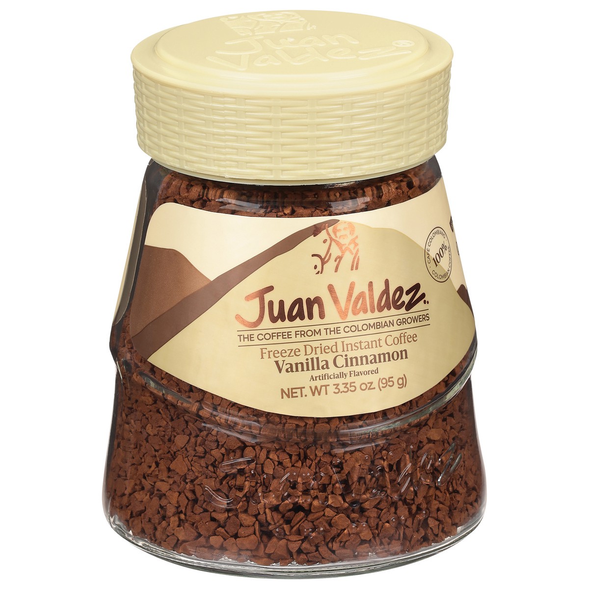 slide 6 of 9, Juan Valdez Freeze Dried Vanilla Cinnamon Instant Coffee 3.35 oz, 1 ct