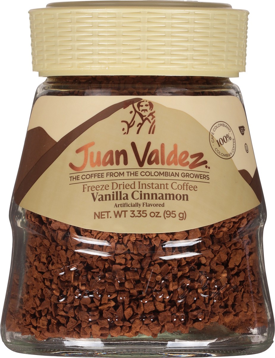 Juan Valdez Freeze Dried Vanilla Cinnamon Instant Coffee 3.35 oz 1 ct