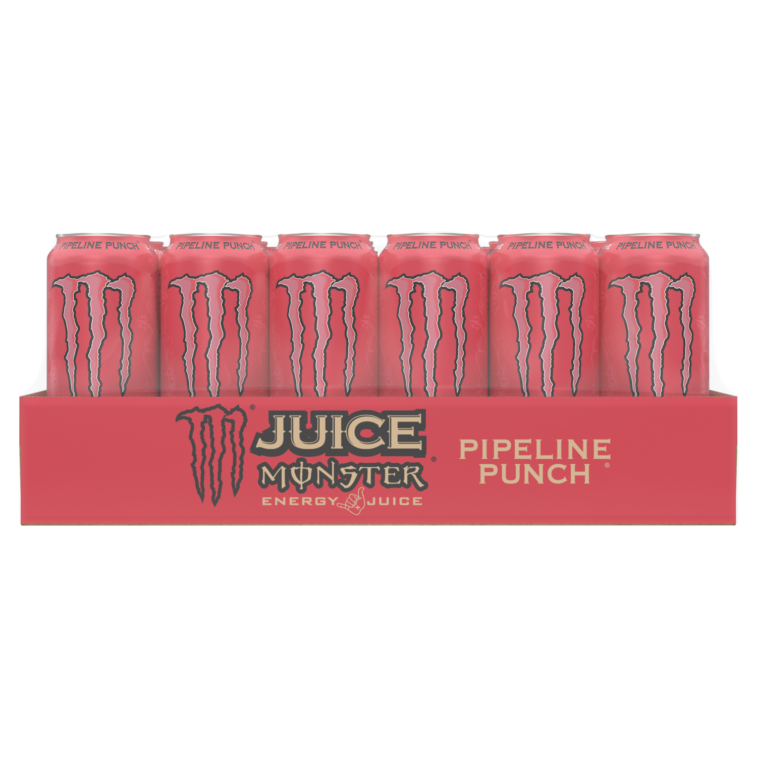 slide 3 of 5, Monster Energy Juice Monster Pipeline Punch - 16 oz, 16 oz