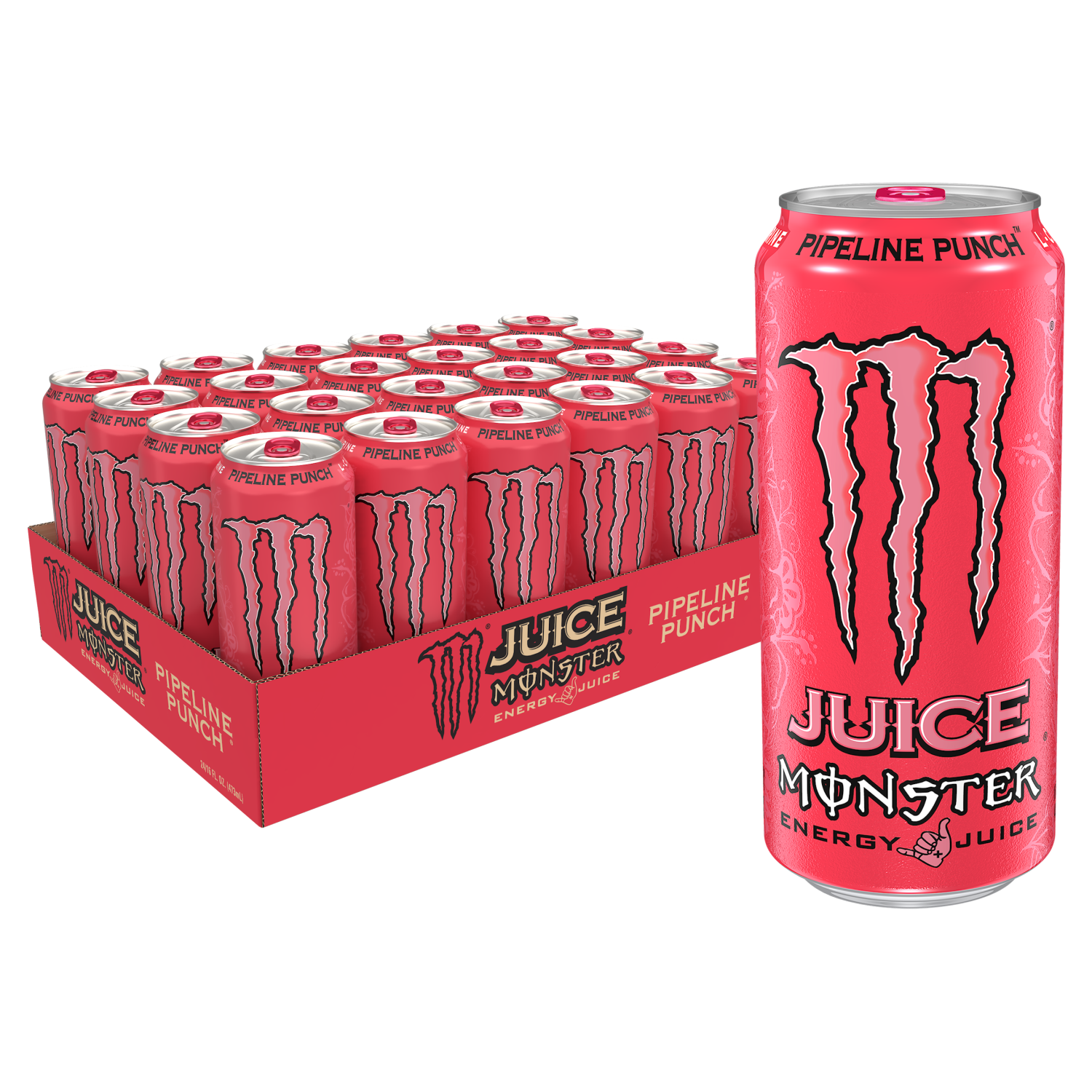 slide 1 of 5, Monster Energy Juice Monster Pipeline Punch - 16 oz, 16 oz