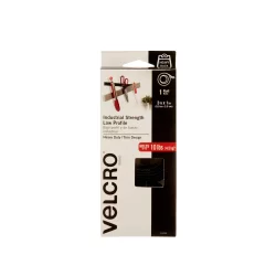 VELCRO Brand Velcro Industrial Strength Low Profile Roll - Black